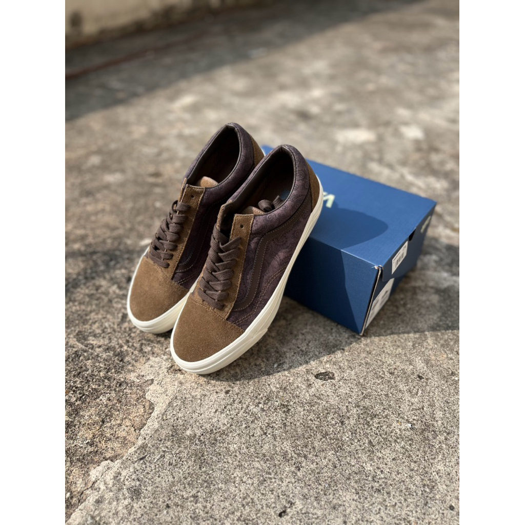 VANS OLD SKOOL REISSUE 36 LX PAISLEY BROWN ORIGINAL