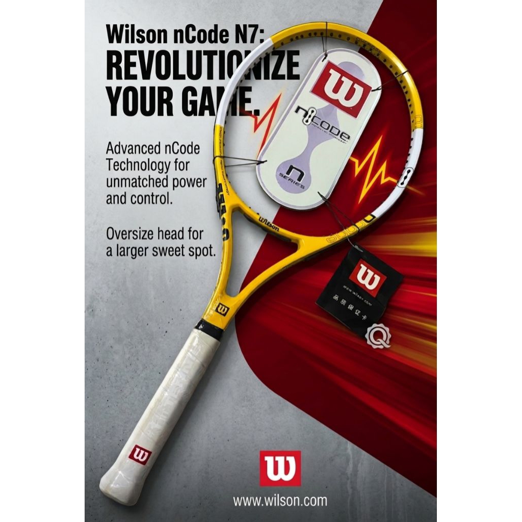 Raket Tenis WILSON nCode n7