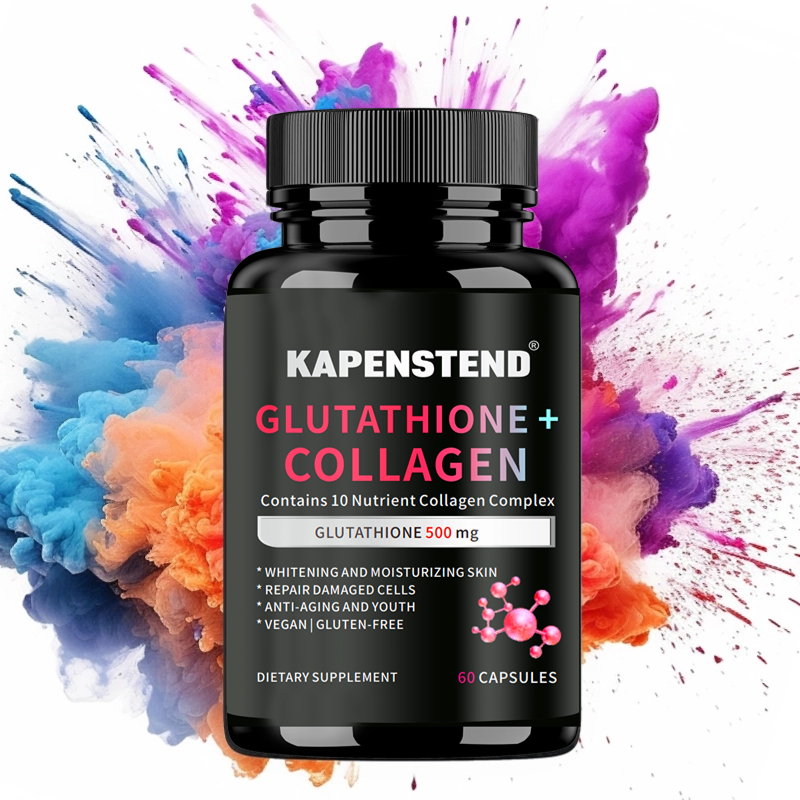 KAPENSTEND Glutathione Whitening Collagen, 500MG, Kapsul Glutathione