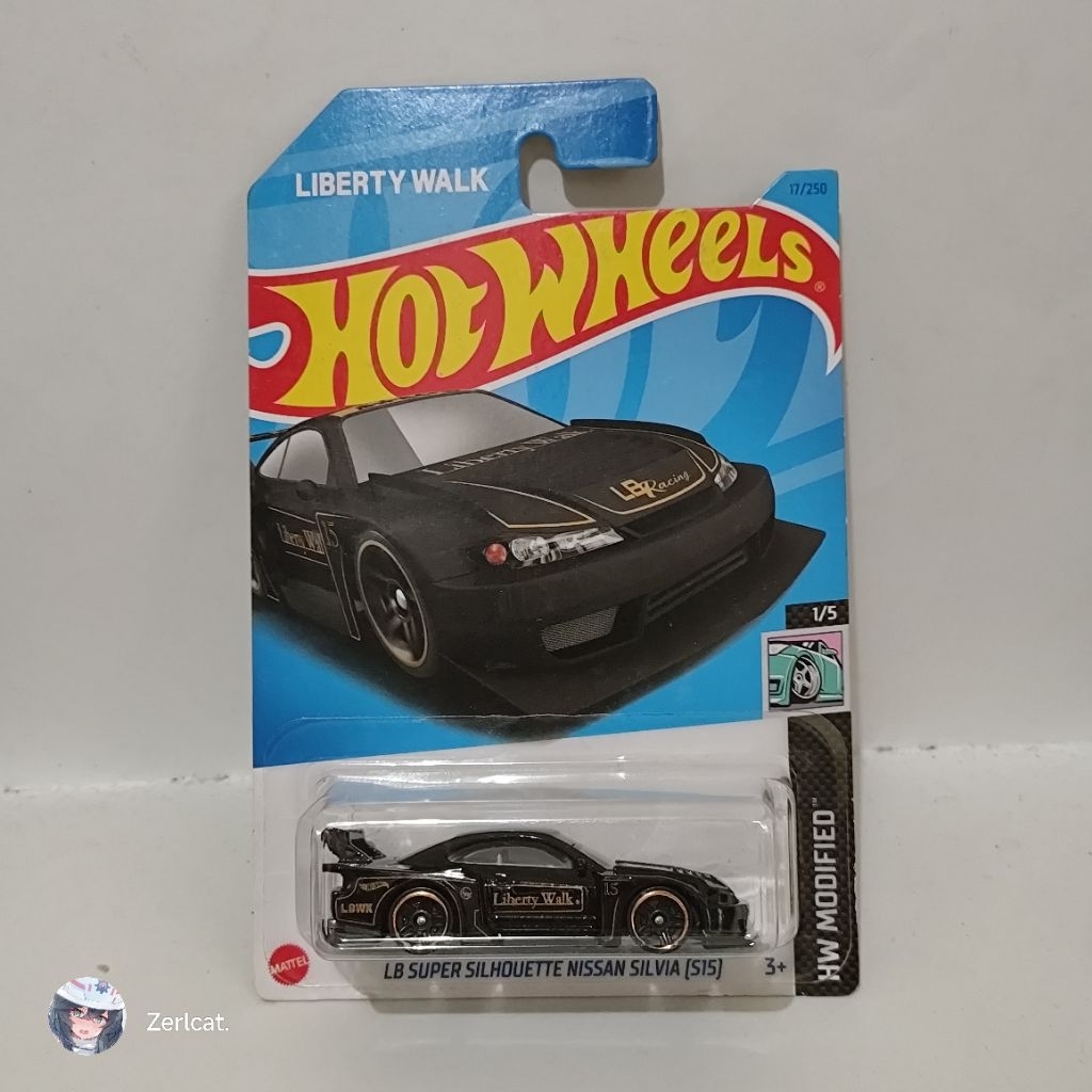 Hot Wheels LBWK Nissan Silvia S15 Hitam