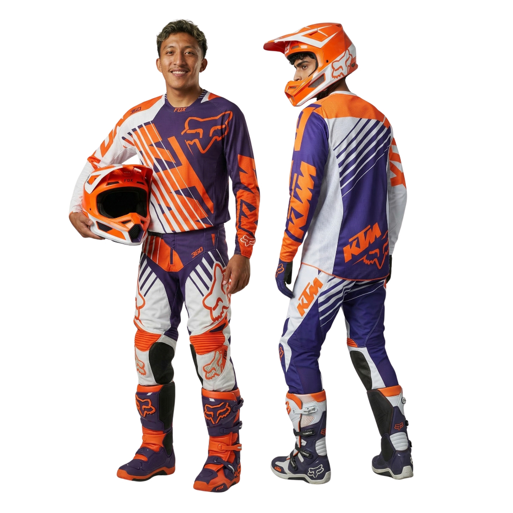 Jersey Set Fox 360 KTM Purple Original Fox