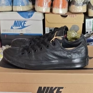 Converse CTAS Monoblok black leather ox, SZ.39/250. Original.