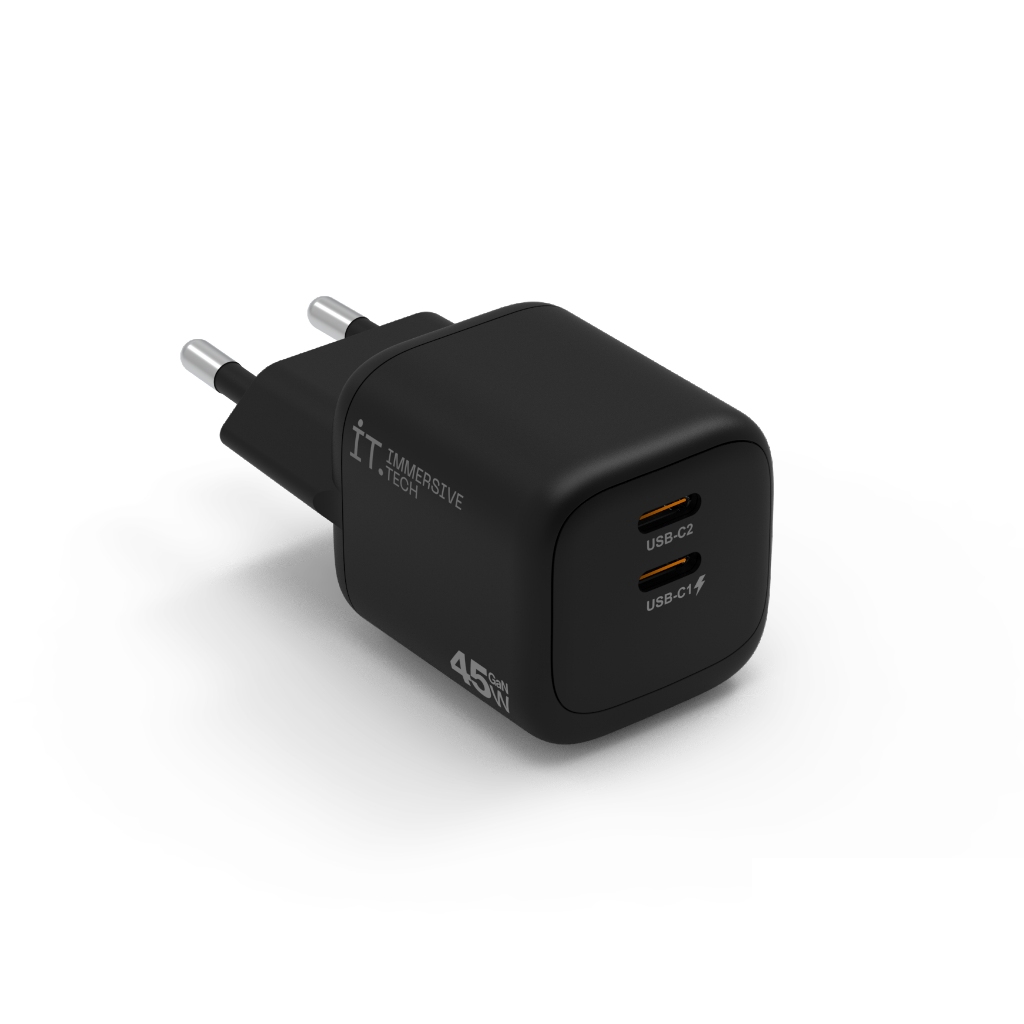 IT AtomGaN Charger 45W - Dual Port Type-C