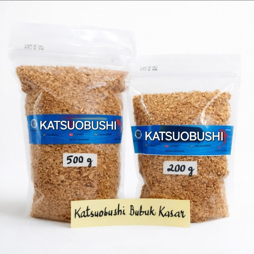 KATSUOBUSHI IKAN CAKALANG MURAH 200 GRAM / SERUTAN IKAN CAKALANG / TABURAN TAKOYAKI
