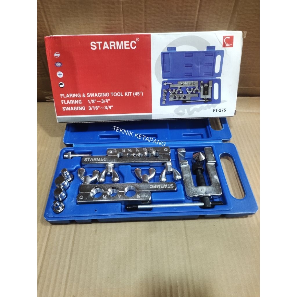 FLARING/SWAGING TOOL SET CT- 275 /PEMBESAR PIPA TEMBAGA AC