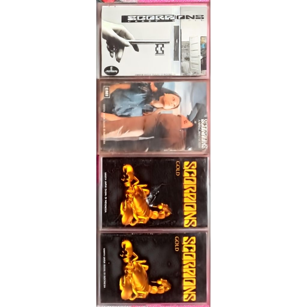 KASET PITA SCORPIONS TERMURAH