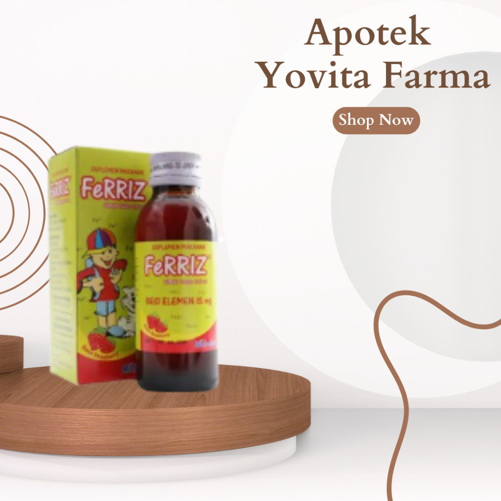 Ferriz Sirup Zat Besi 100 mL untuk Anak