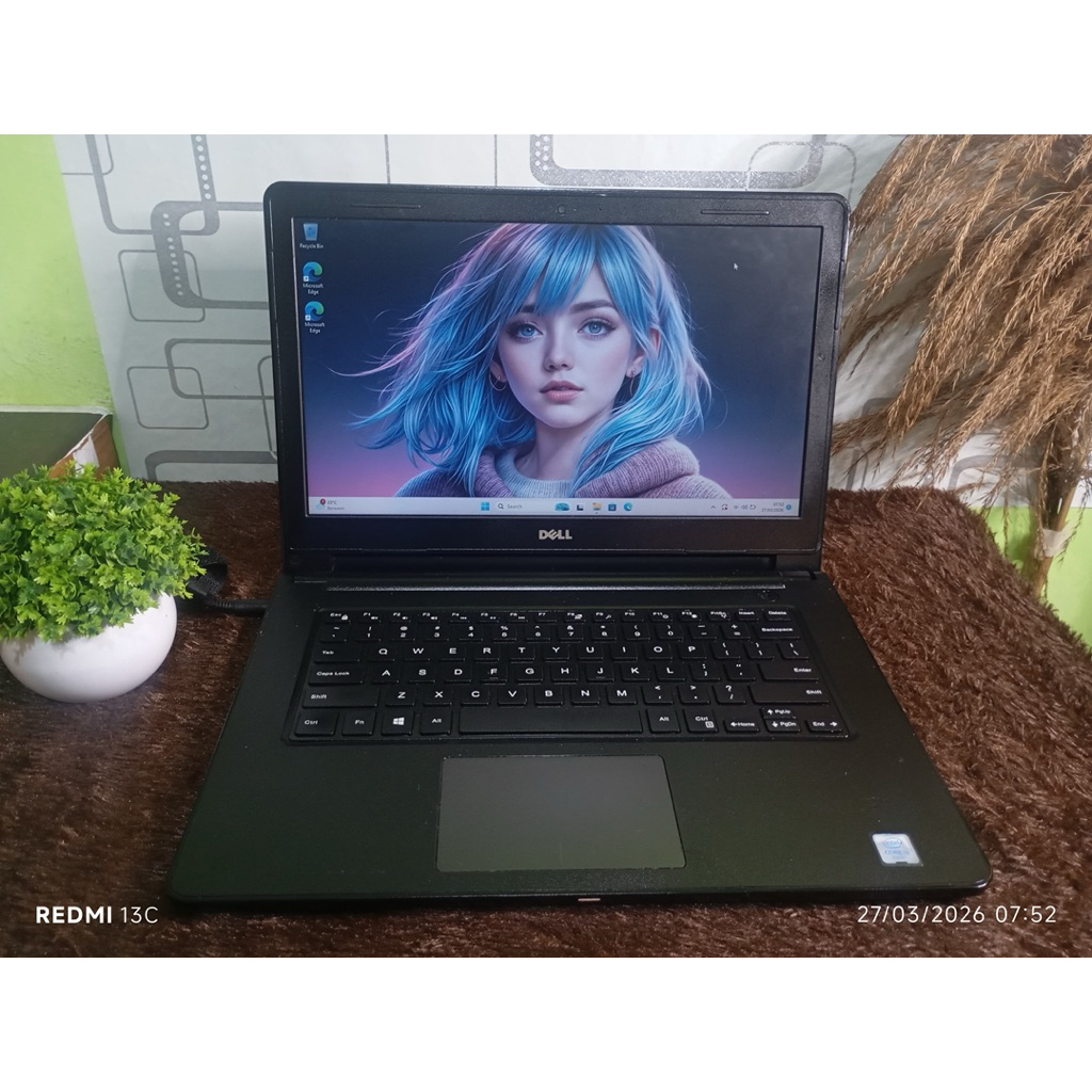 Laptop Bekas Dell Inspiron 14-3467 Core i3Gen6, Ram 4GB+HDD 1TB, Murah