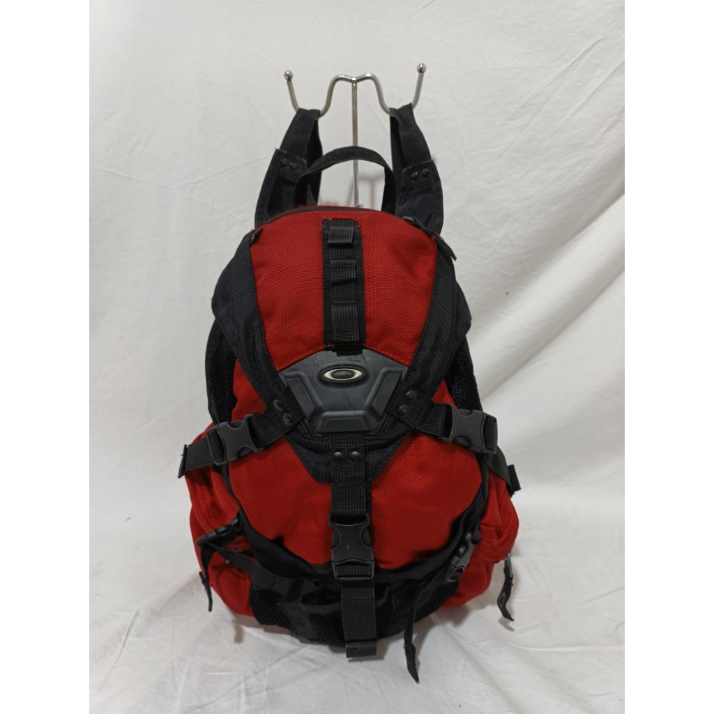 Oakley Y2K Mini Icon Red Black Backpack Original