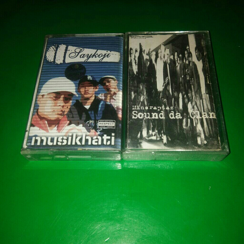 kaset pita Saykoji musikhati & sound da clan mineraptaz