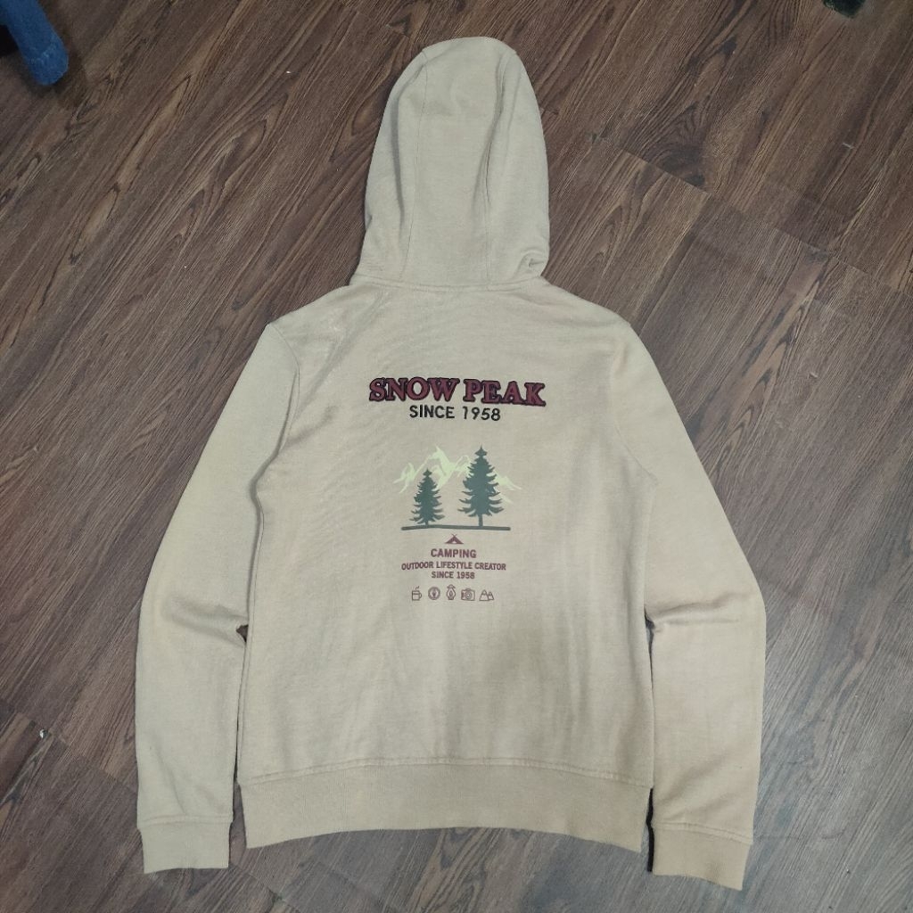 SNOW PEAK ZIPPER HOODIE