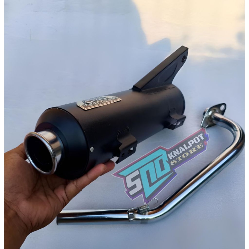 KNALPOT MONCONG KENOCHI CMS ALL MATIC BEAT SCOOPY GENIO VARIO SPACY MIO SERIES FINO X-RIDE GEAR FAZZ