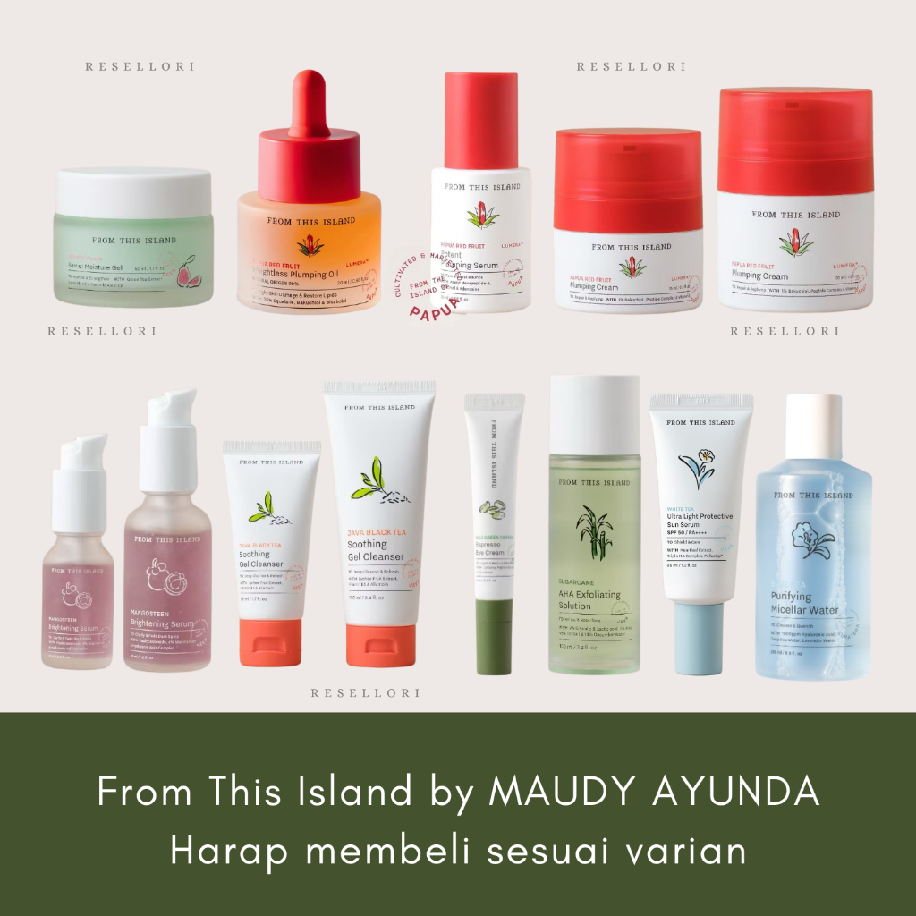 From This Island Skincare by Maudy Ayunda Original 100% (Pilih Sesuai Varian)