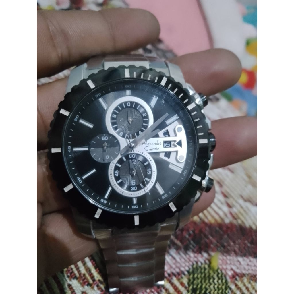 jam tangan pria Alexander Cristy AC 6532