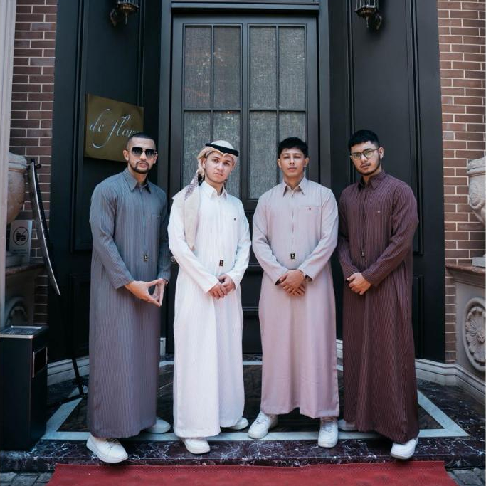 Jubah Slimfit BILAL Gamis pria wool semi wool superJubah Pria Muslim jubah alfaan gamis pria Alzan b