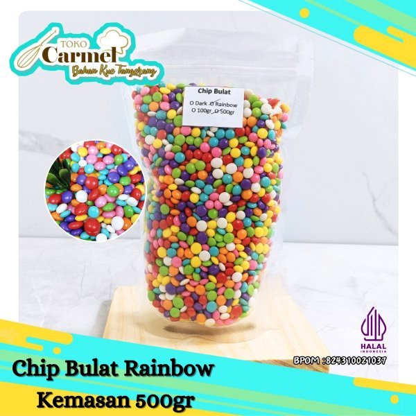 Elmer Choco Chip Bulat 500gr - Coklat Chip 3