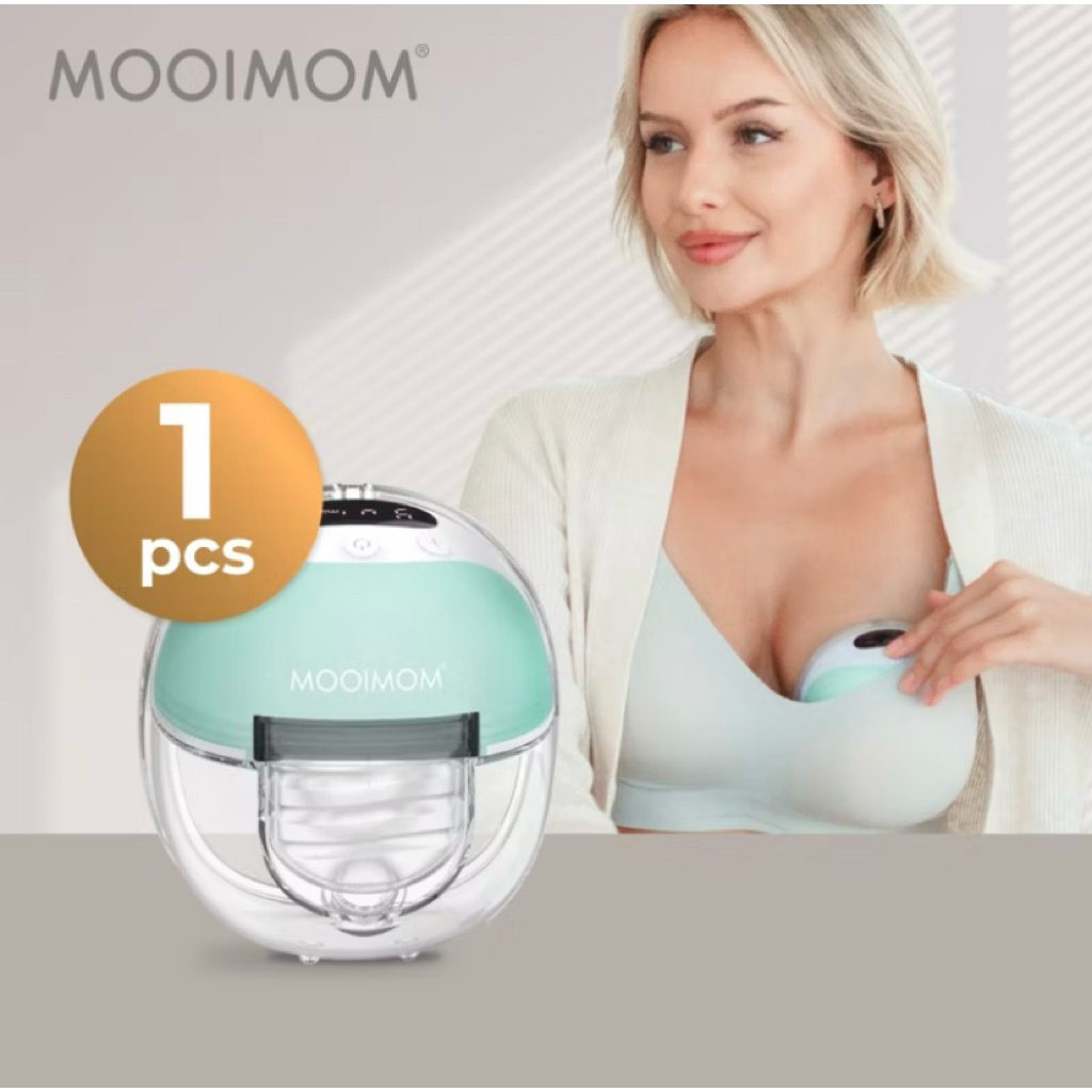 Preloved MOOIMOM - M3 Pompa Asi Elektrik / Wireless Handsfree Breast Pump / Pompa ASI Portable / Han