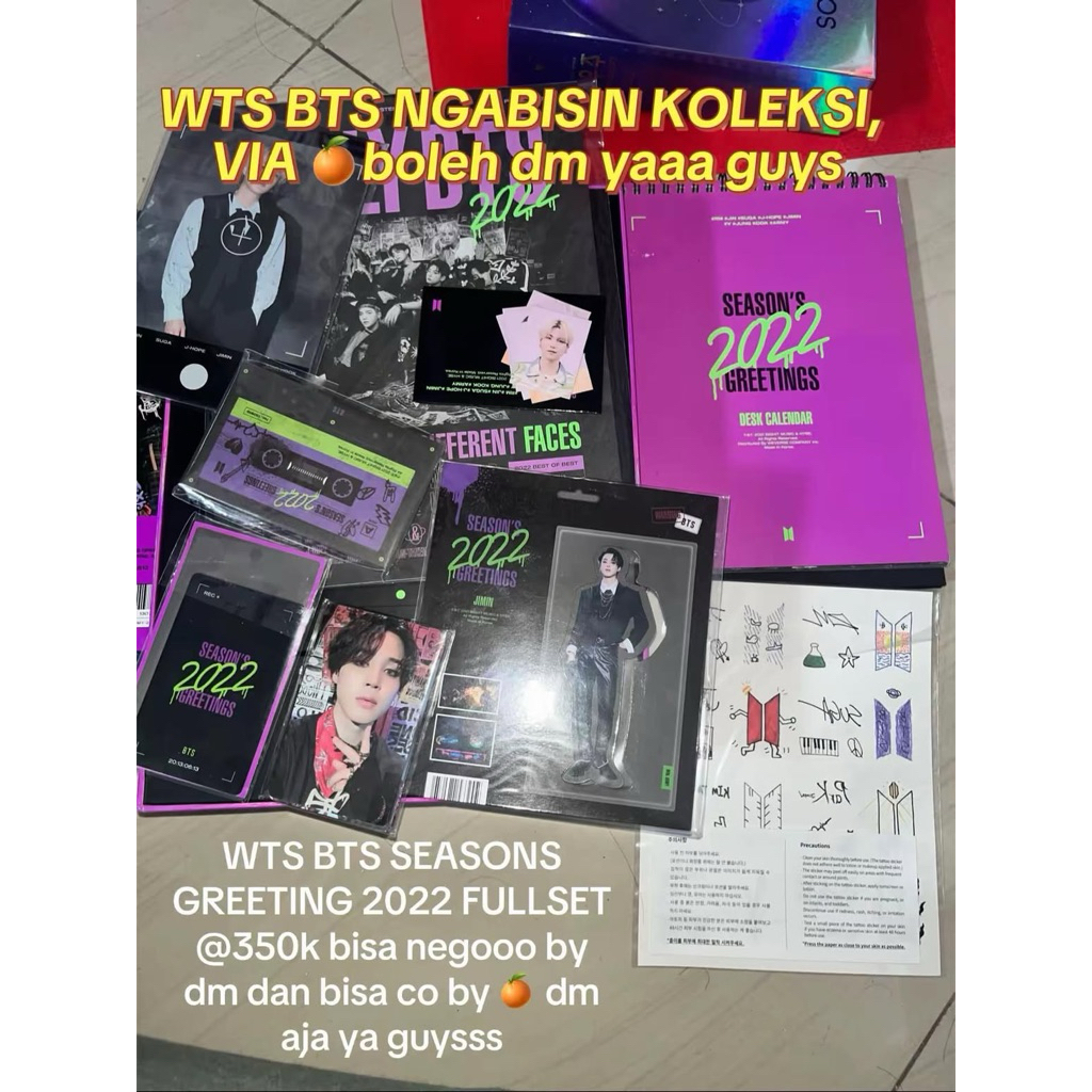 BTS SEASON greetings 2022