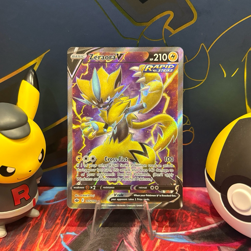 Zeraora V 165/198 ENG - UR Full Art - Chilling Reign - Pokemon TCG