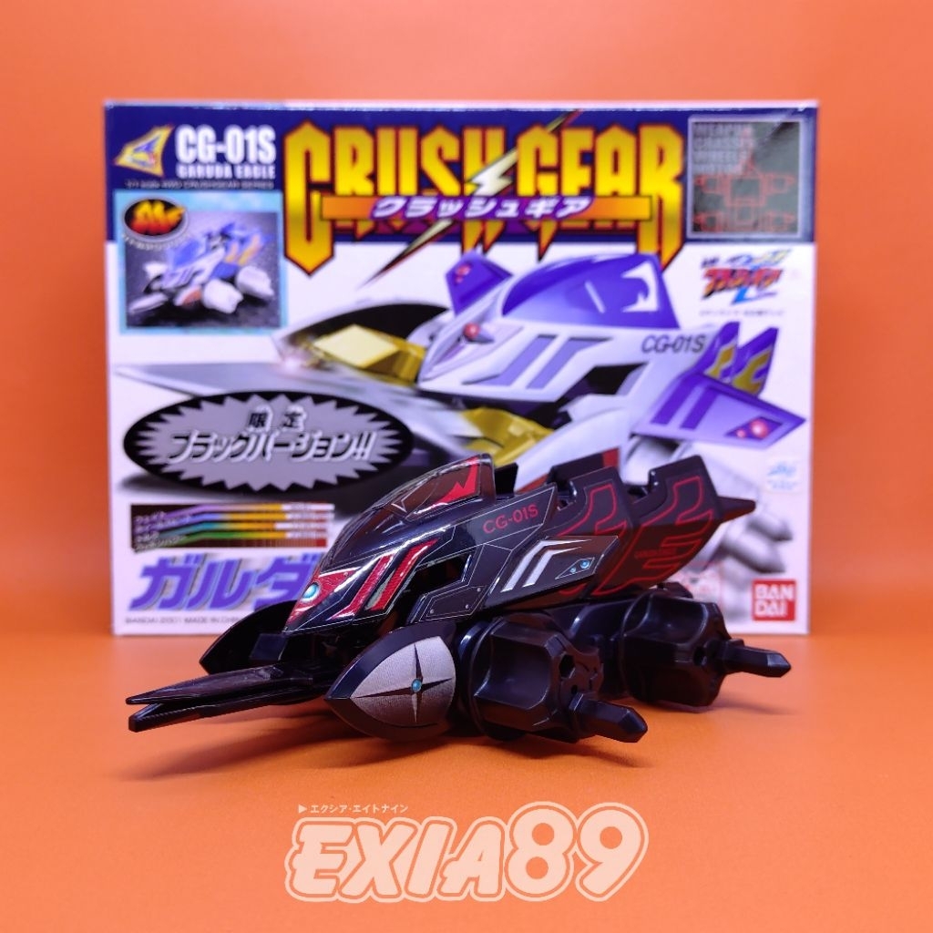 Crush Gear Turbo CG-01S Garuda Eagle Black Version Bandai [Used]
