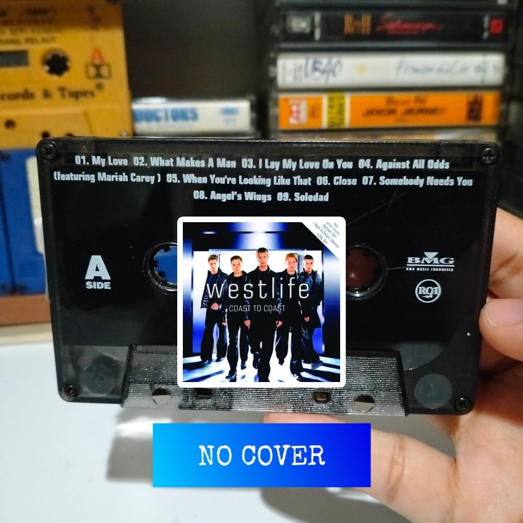 Kaset pita WESTLIFE Coast to Coast