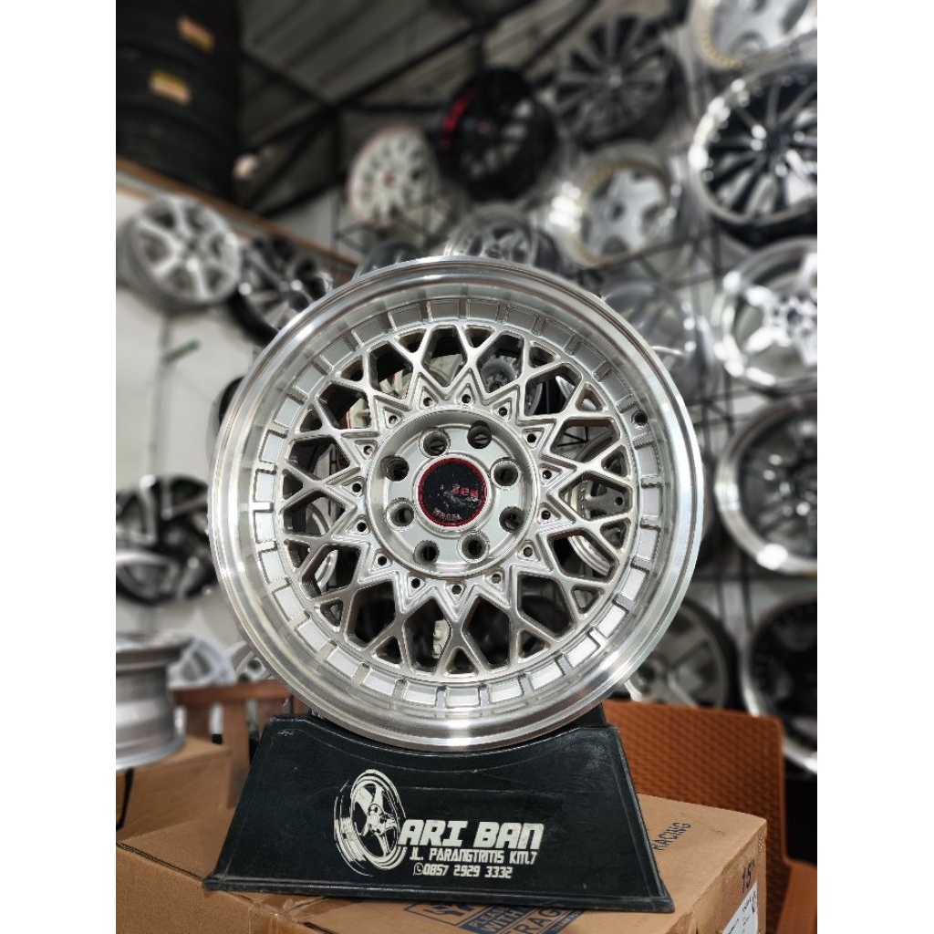 velg ZEN RALLY RING 15×7" ET42 PCD 4×100-114