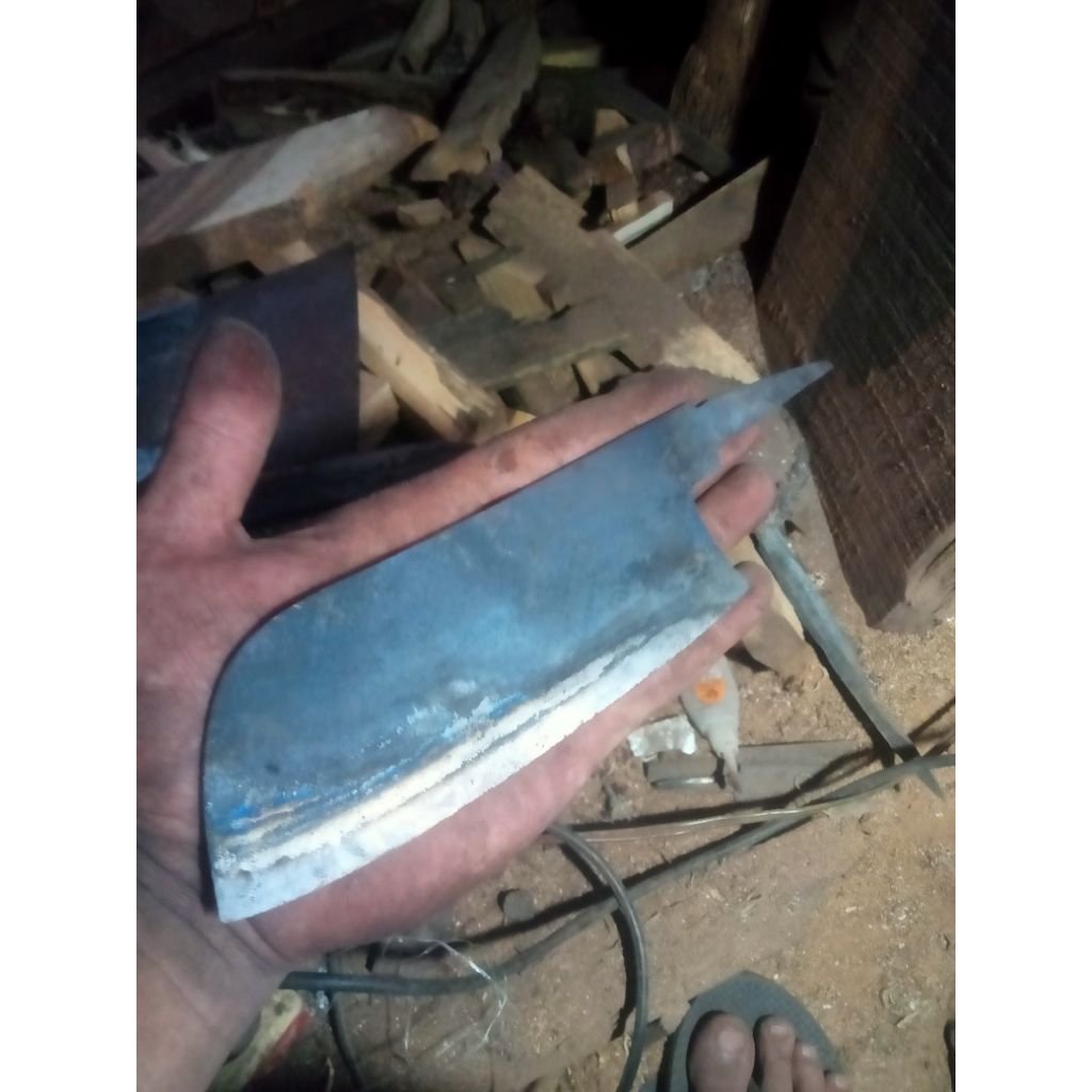 pisau ikan / pisau cacah ayam baja per