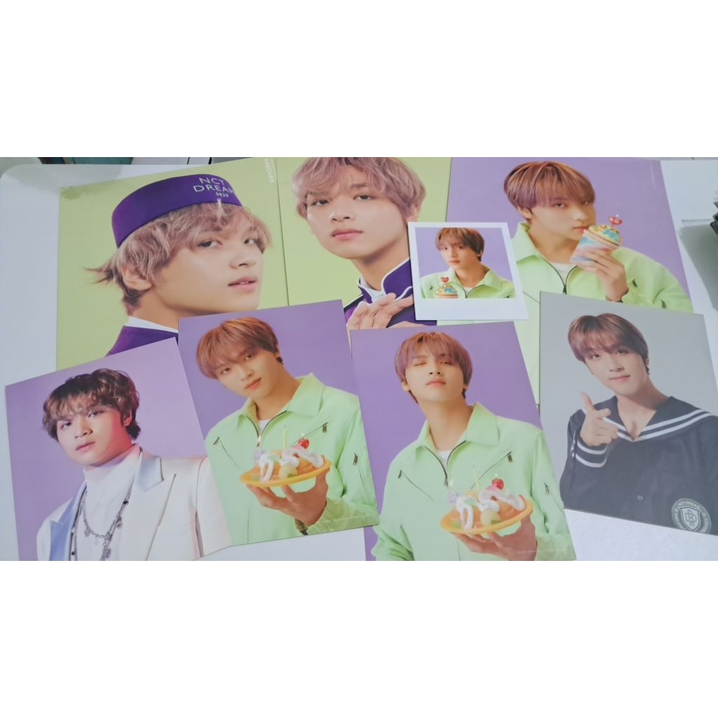 mini poster A4 polaroid Haechan NCT DREAM official