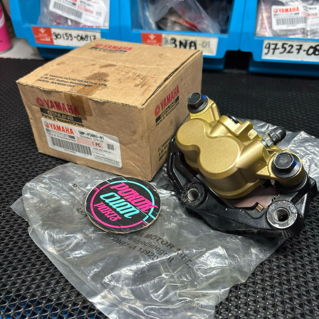 KALIPER CAKRAM ASSY RXK RXKING RX KING SCORPIO F1ZR ORIGINAL COPOTAN 2002