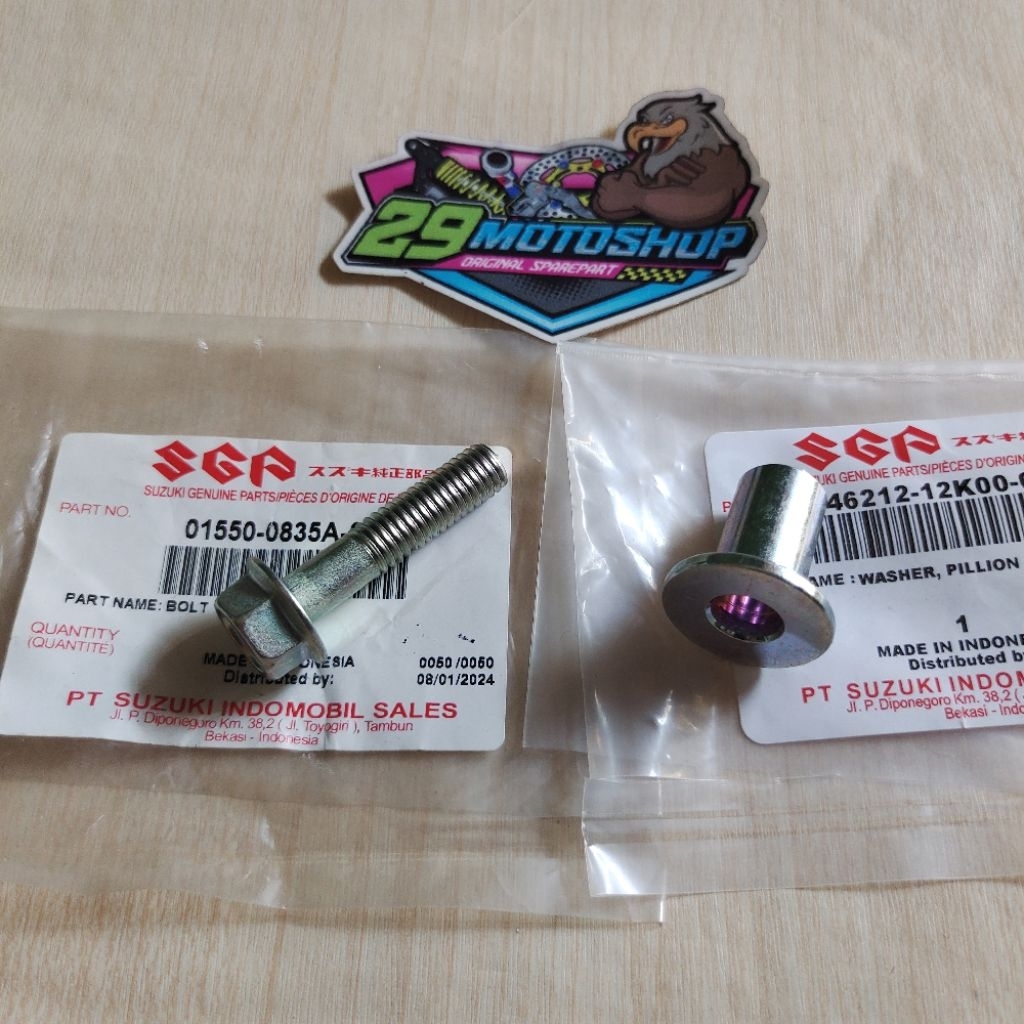 Baut Bosh Ring Behel Washer Pillion Ride Satria Fu Fi Injeksi ORI SGP