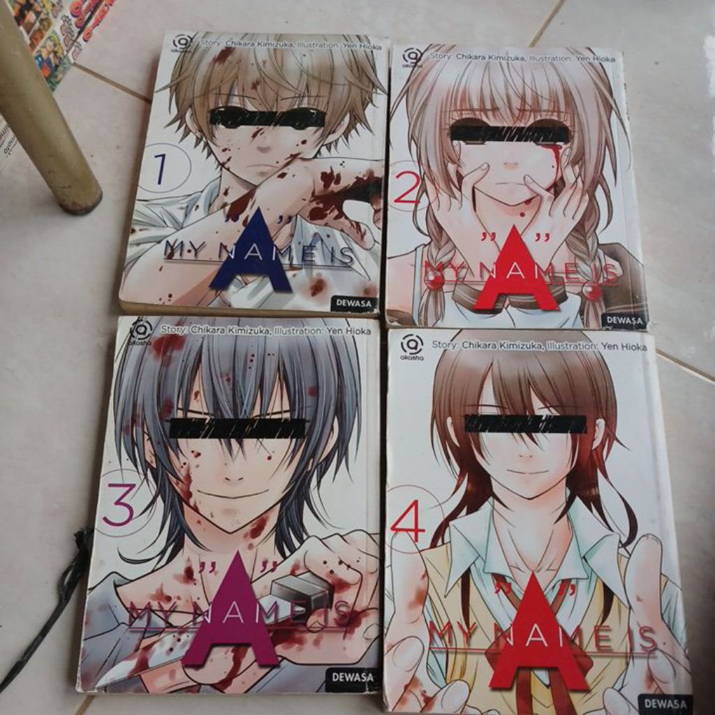 KOMIK MY NAME IS A 1-4