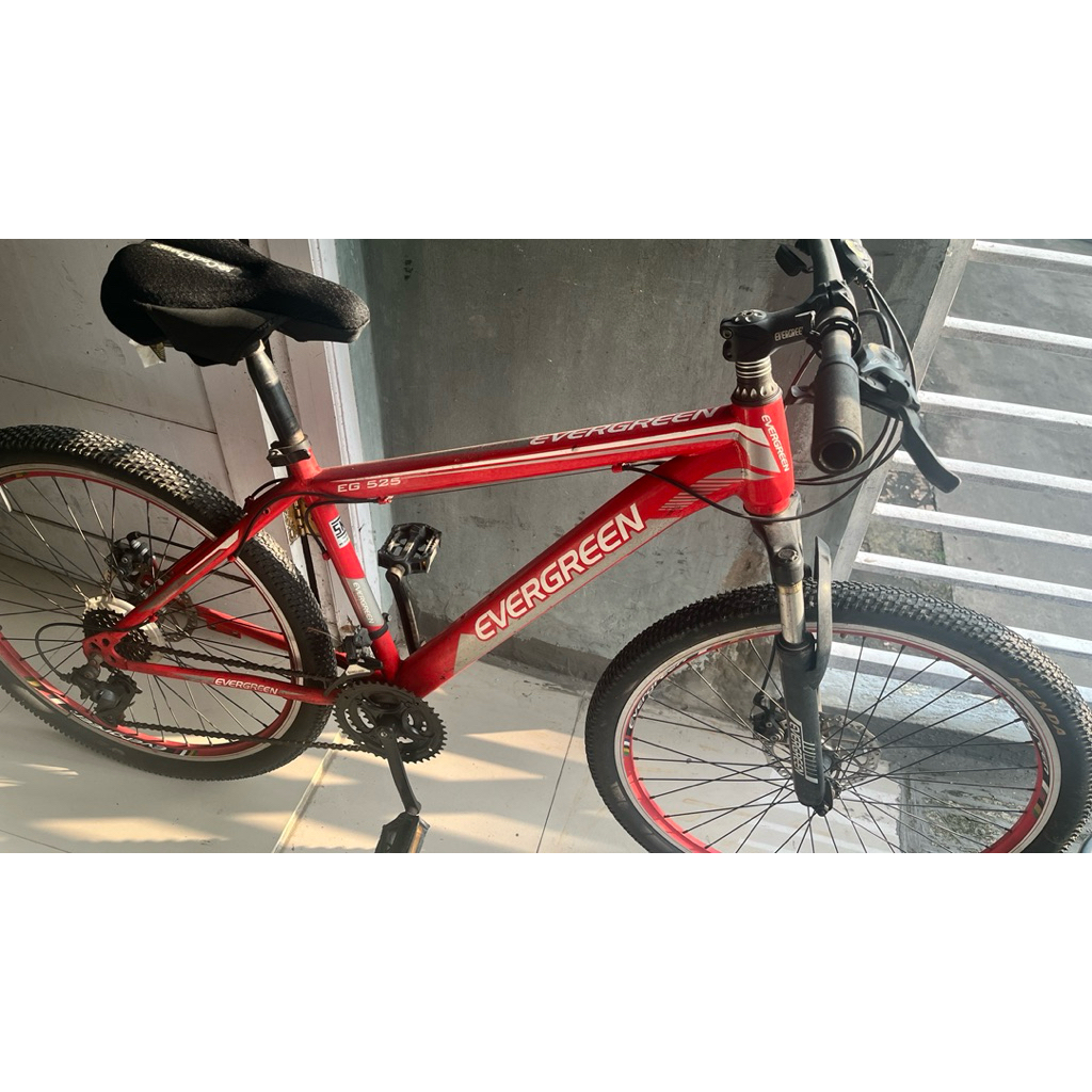 sepeda gunung evergreen ukuran 26