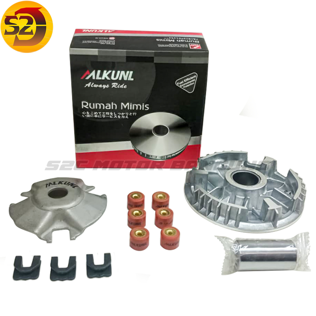 PULLY RUMAH ROLLER ASSY MIO J X RIDE 115 MIO GT MIO SOUL GT 1SET MLKUNL