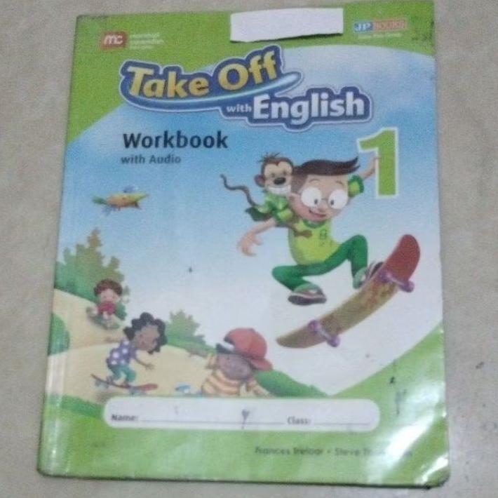 BUKU TAKE OFF WITH ENGLISH 1 BOOK WORKBOOK