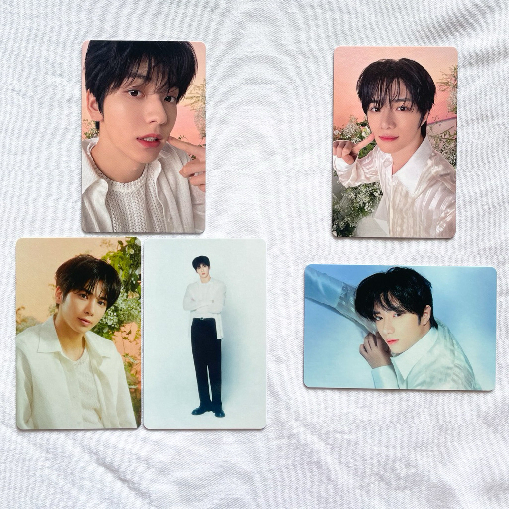 TXT Act Tomorrow Japan Merch Photocard Soobin Beomgyu Taehyun Merchandise PC JP Soobin Yeonjun Hueni