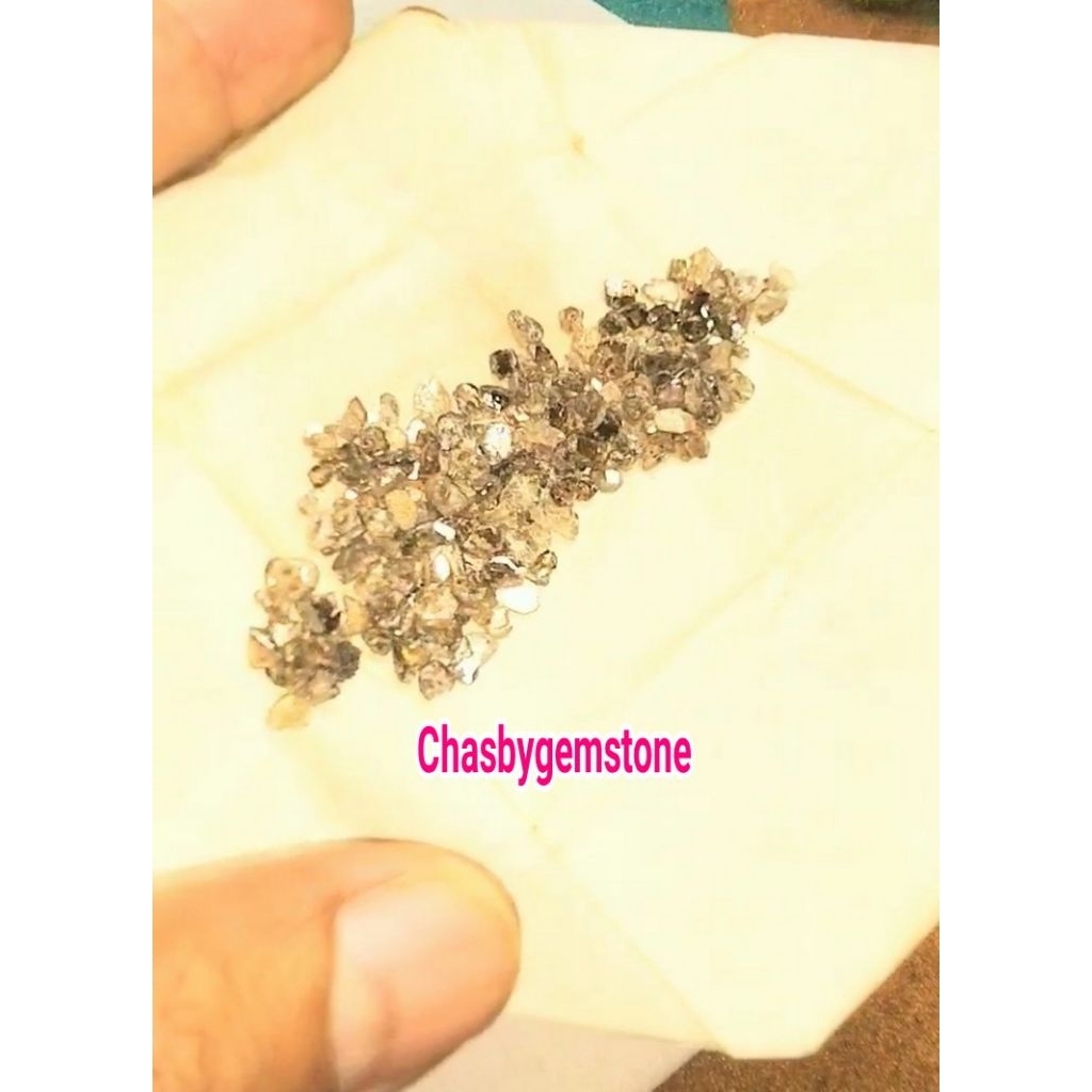 Natural belahan intan banjar-Belahan intan berlian banjar asli luster jos