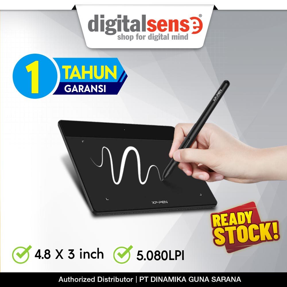 XP Pen Deco Fun XS - Classic Black Graphic Drawing Tablet - Garansi Resmi Distributor