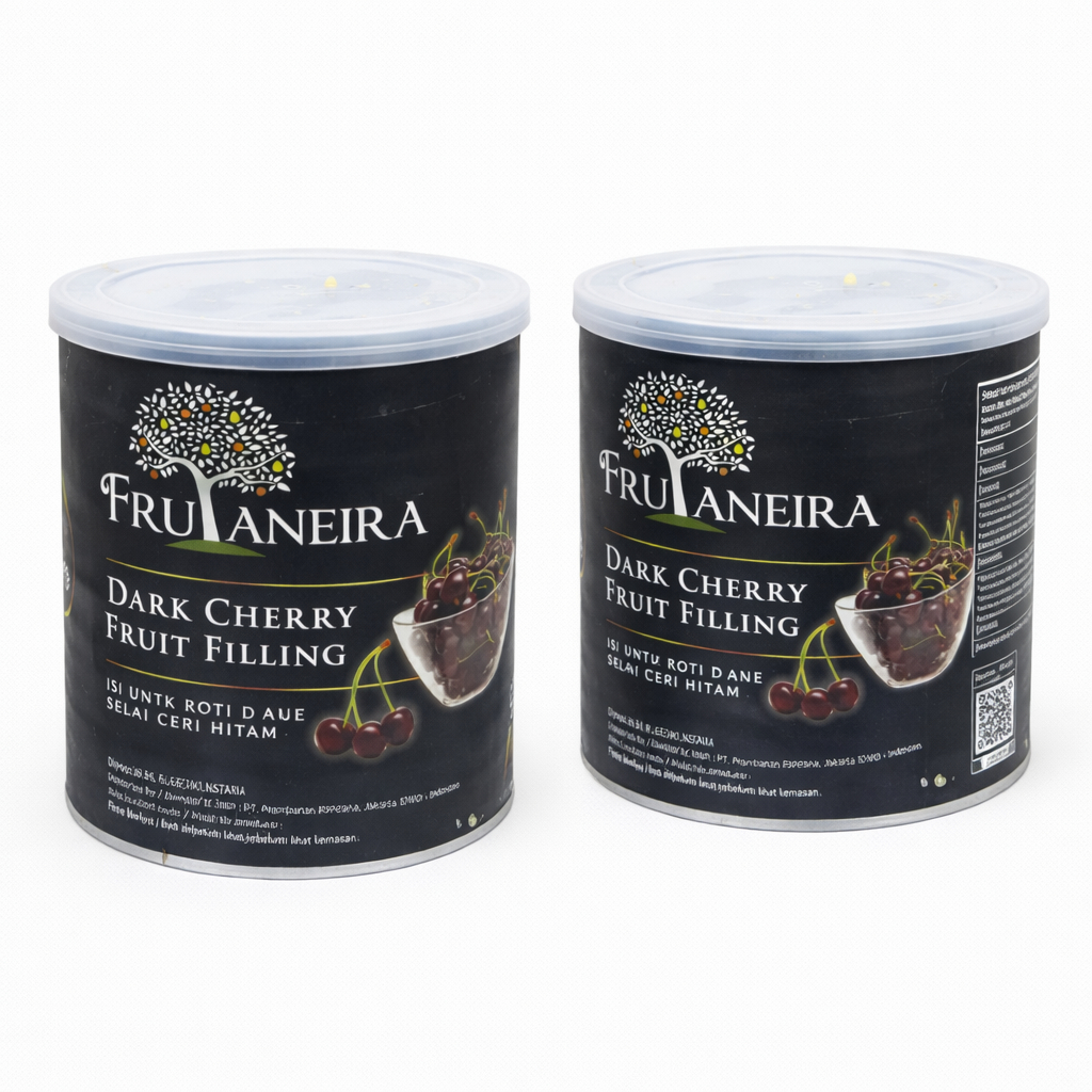 Frutaneira Dark Cherry Fruit Filling 425 Grm - Premium Quality