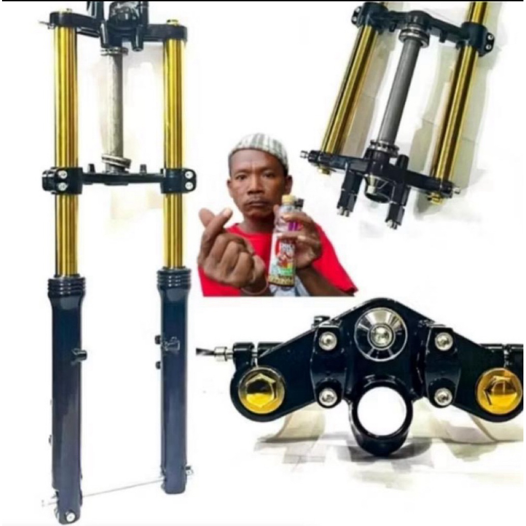 [RX KING] SHOCK NINJA RR AS GOLD PNP RX KING IMPORT A1 MITSUYO