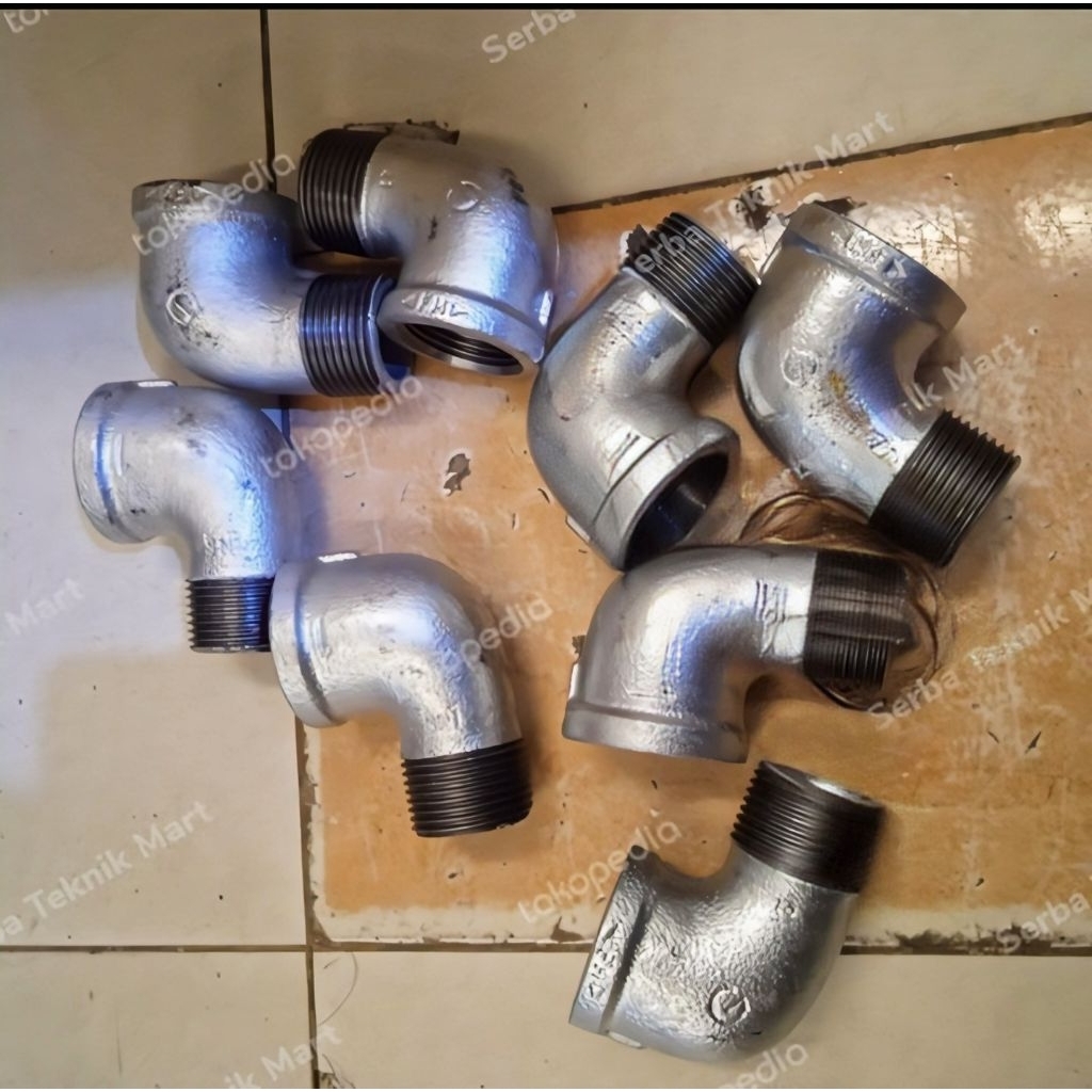 STREET ELBOW GALVANIS 1"