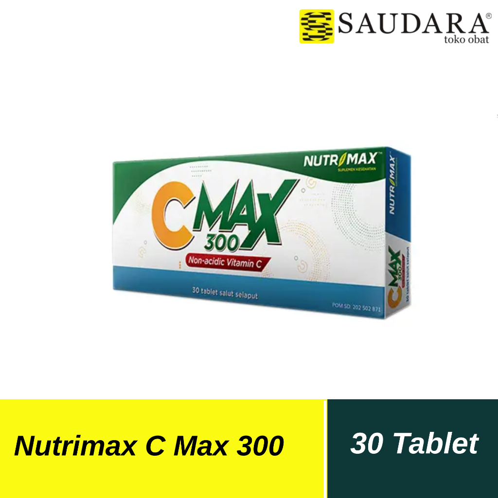 Nutrimax C Max 300 30 Tablets
