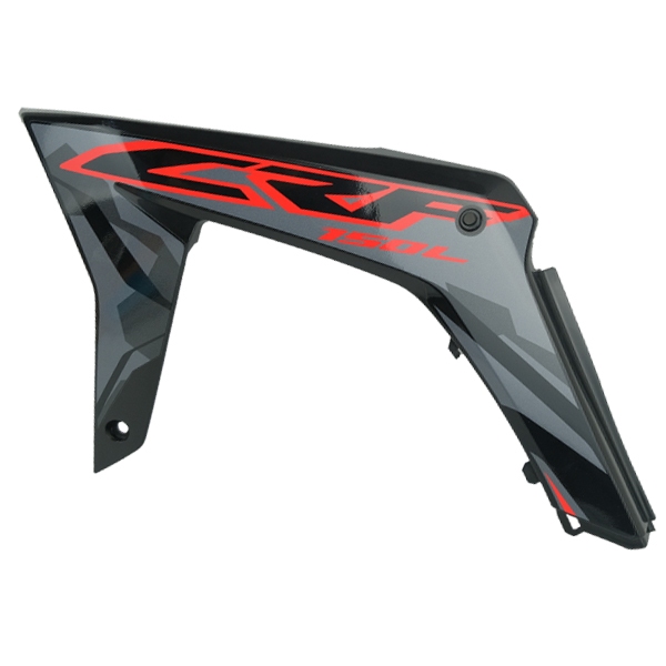 Kaper Body Kiri Depan CRF 150 K84 Set Illust, L Shroud Typ 1 Original AHM - 17556K84960ZA