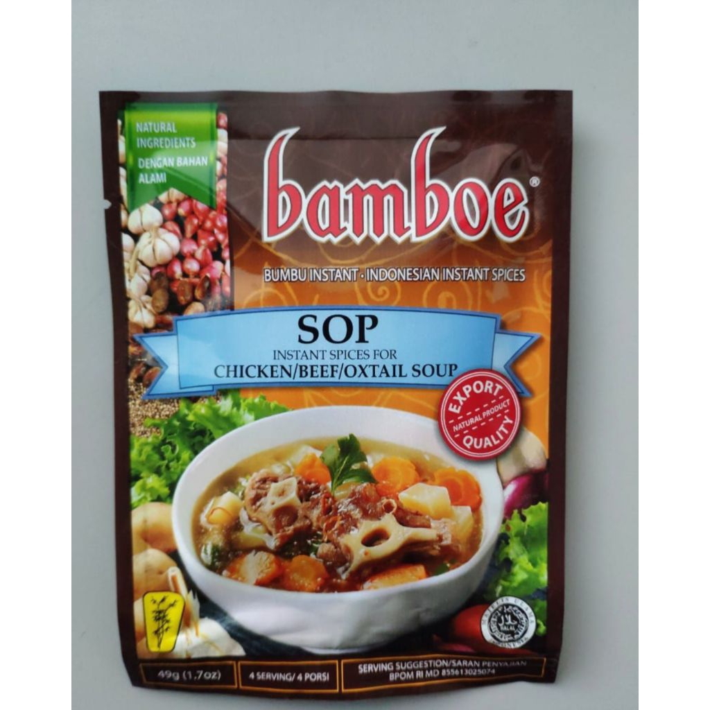 Bumbu Instan Bamboe Sop