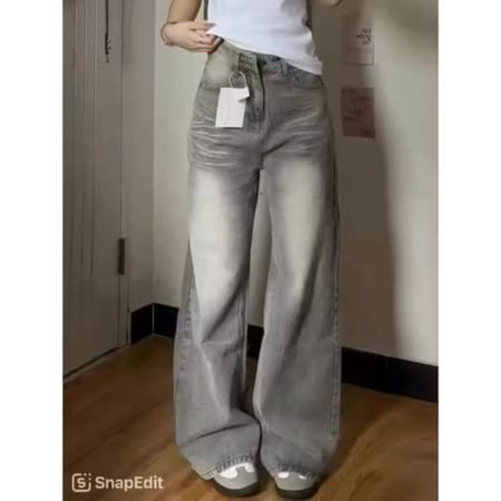 celana retro jeans korea