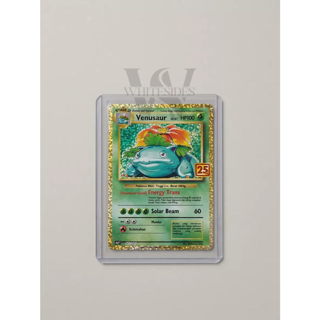 Venusaur - 25th Anniversary Pokemon Charizard Snorlax Psyduck Eeve Umbreon Zekrom Pikachu Blaistoise