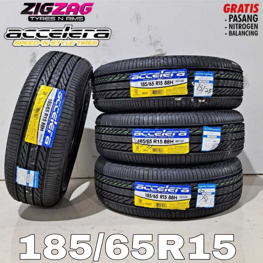 Ban Mobil Ukuran 185 65 r15 Accelera eco Plush - Ban tubles 185/65 Ring 15