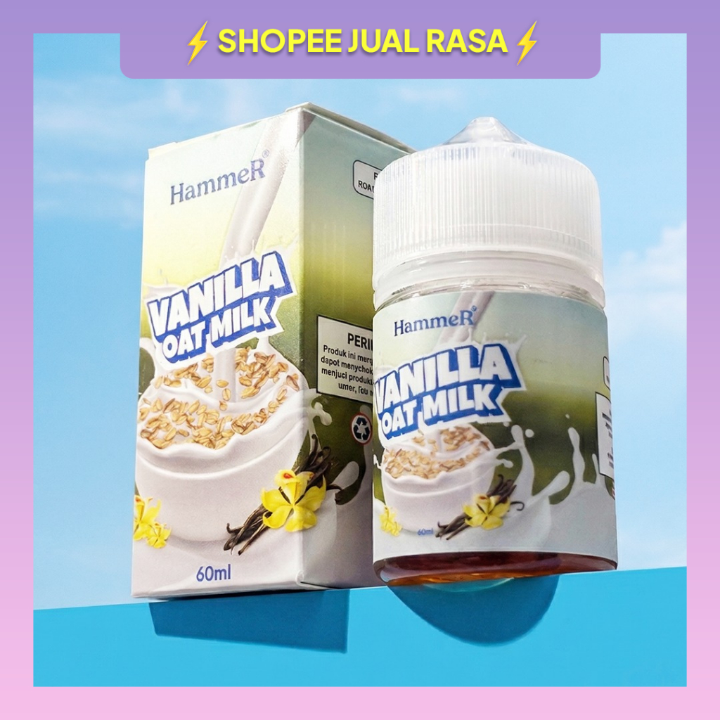 Hammer Vanilla Oat Milk 60ml - Freebase Authentic