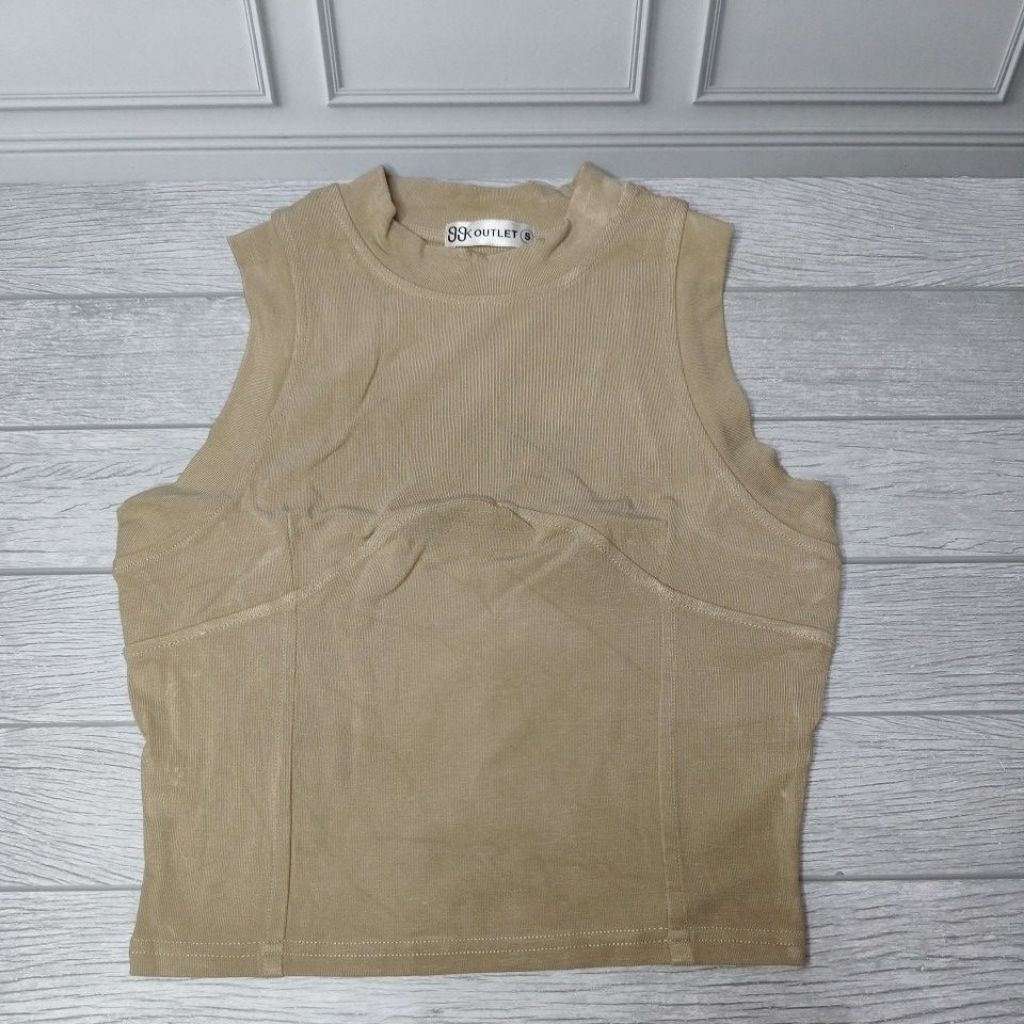 tank top basic putih tank top putih tank top moka tank top hitam tank top Abu tank top coklat tua