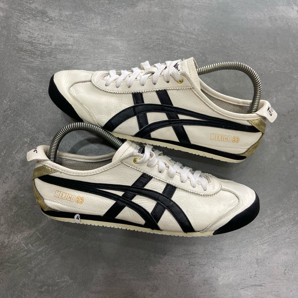 [Size 41.5] Onitsuka Tiger Mexico 66 Vintage ‘Cream Black’ 1183B493-100 Second Original Kondisi Mulu