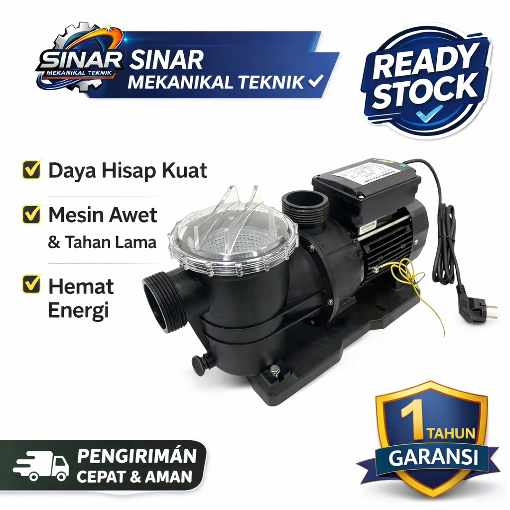 Mesin Pompa Kolam Renang VENEZIA 1Hp STP 100 Pompa Kolam Renang Venezia - STP75-STP50-STP100